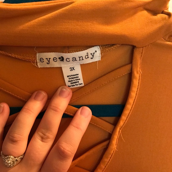 Eyecandy Orange Top - Picture 4 of 7